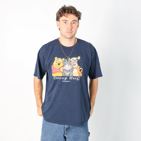 Navy Blue 90s Disney T-Shirt (L)